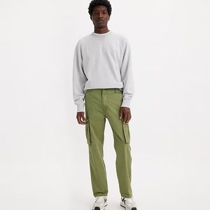 Levi’s Men’s Ace Cargo Relaxed Fit Twill Pant, Ivy Green, 34 X 30